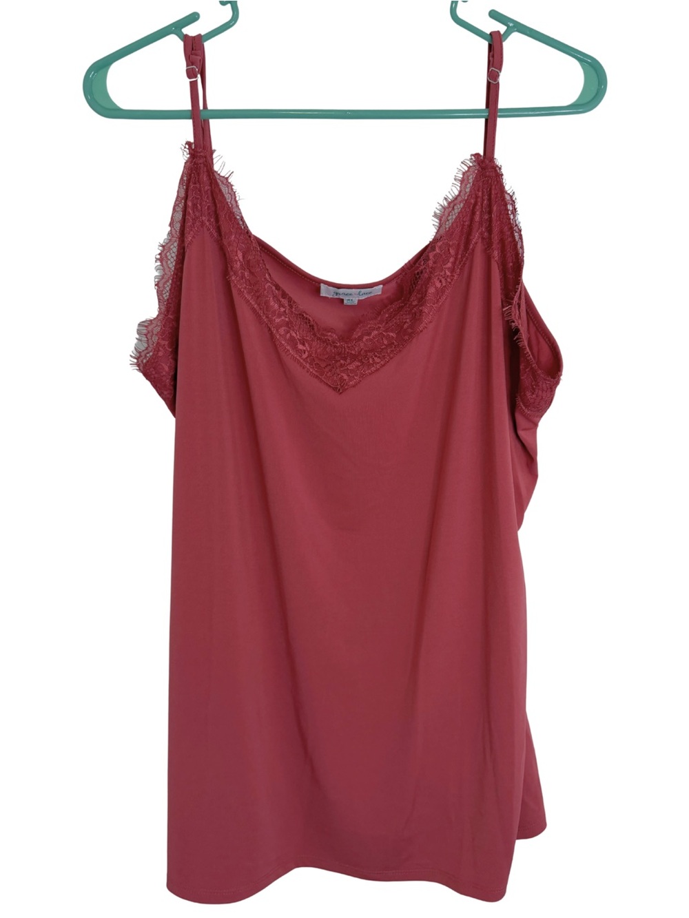 3/$20 Grace & Lace Dusty Rose Slip Camisole Size XL